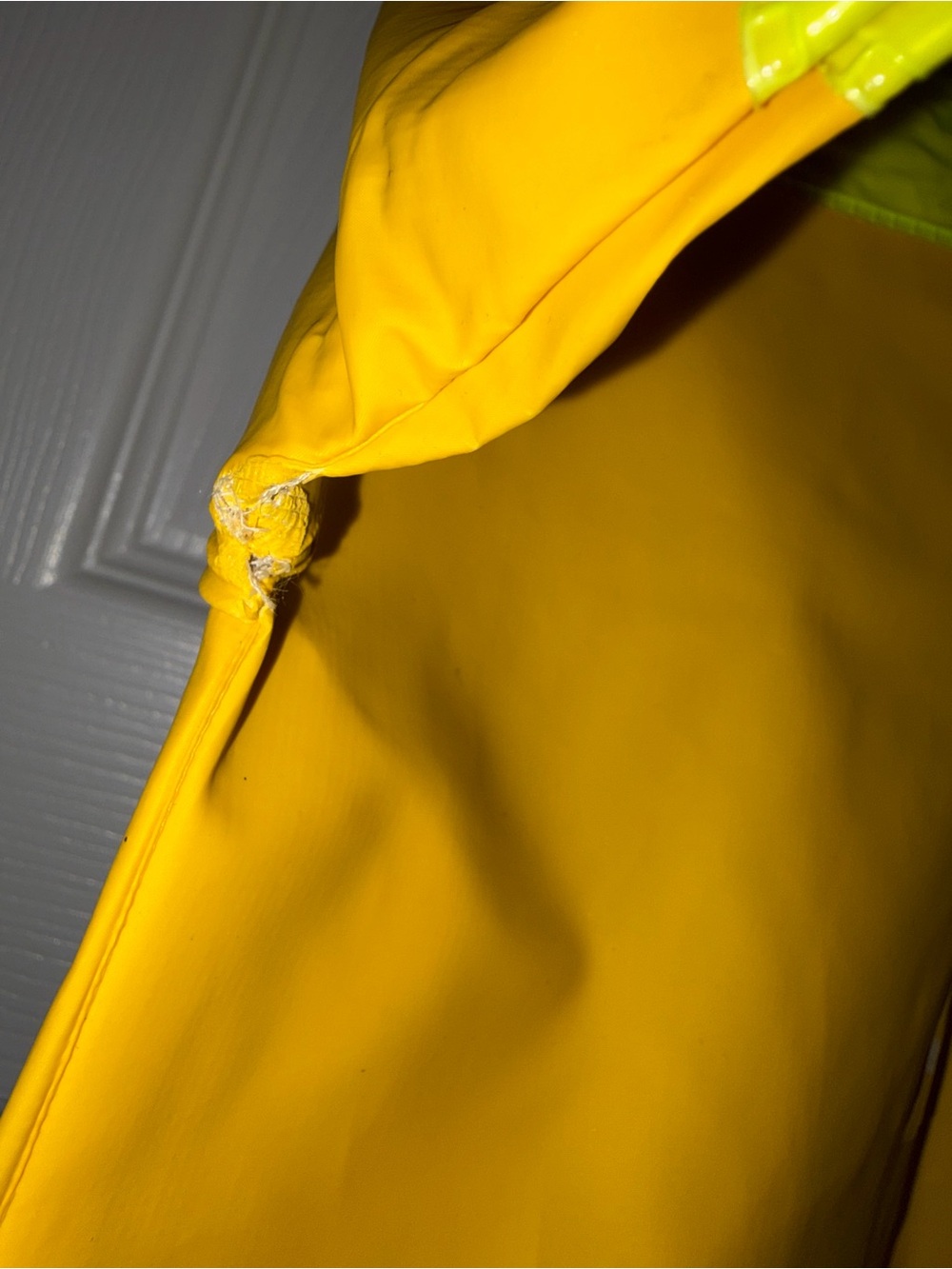 Kids Yellow Reflective Firefighter Jacket one size - Picture 7 of 8